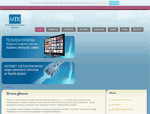 Tablet Screenshot of mtk-tv.pl